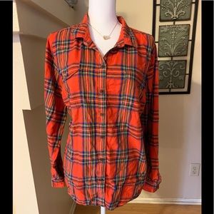 Old Navy Plaid button down